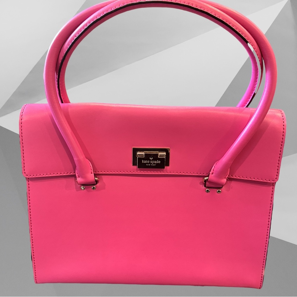 Kate Spade Hot Pink Handheld Satchel Handbag